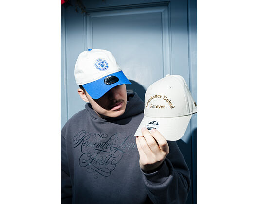 Cap New Era -  Seasonal 9TWENTY - Manchester United FC - Off White