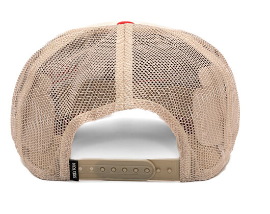 Cap Brixton - Lost In Reality MP Trucker - White/Rush