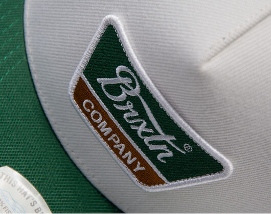 Cap Brixton - Linwood MP Snapback - Off White/Primal Green