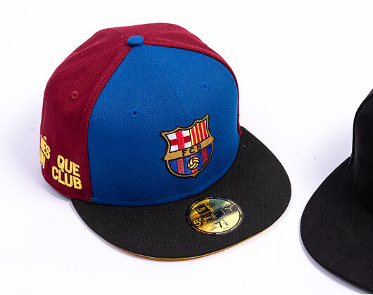 Cap New Era - "Mes Que Un" 59FIFTY - Barcelona FC - Cardinal/Blue