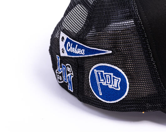 Cap New Era -  Patch 9FORTY Trucker - Chelsea FC Lion Crest - Black