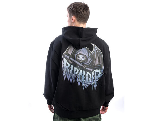 Sweatshirt Out Of Time Hoodie (Black Wash)
