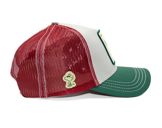 Cap Capslab - Trucker Peanuts - Cool Joe - White / Red /Green