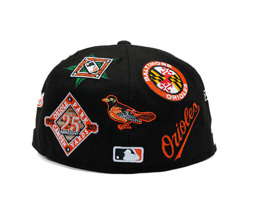 Cap New Era - MLB All Over Logo 59FIFTY - Baltimore Orioles - Team Color