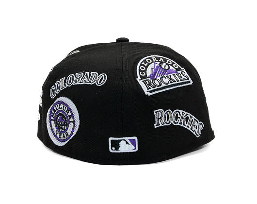 Cap New Era - MLB All Over Logo 59FIFTY - Colorado Rockies - Team Color