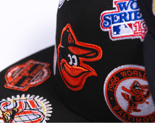 Cap New Era - MLB All Over Logo 59FIFTY - Baltimore Orioles - Team Color