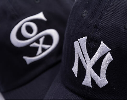 Cap Nike - Primetime Club Unctructured Oragnic Cotton Cap NY Yankees - pitch blue