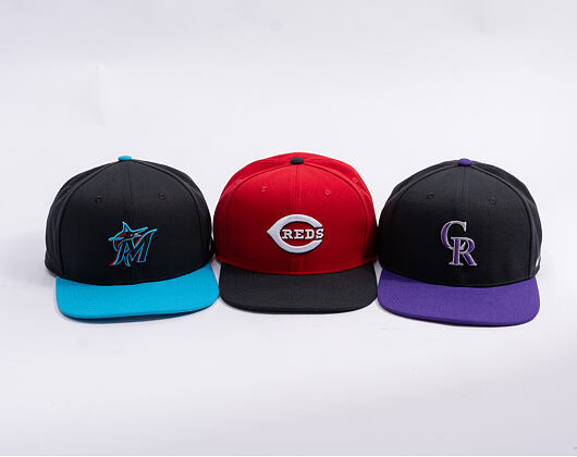 Cap Nike - Dri-Fit Pro - Miami Marlins - Black 00A/Light Current Blue