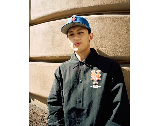 Jacket New Era - MLB Coaches Jacket - NY Mets - Black