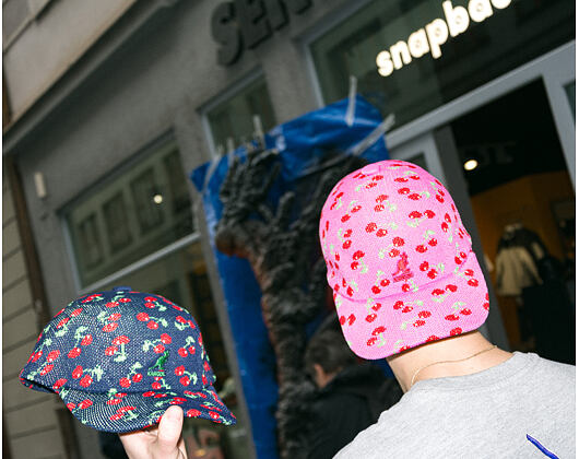 Cap Kangol - Tropic Cherry Spacecap - Navy