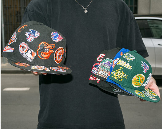 Cap New Era - MLB All Over Logo 59FIFTY - Baltimore Orioles - Team Color