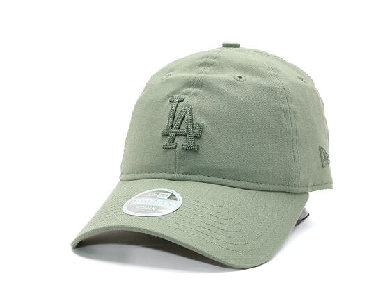 Womens Cap New Era - MLB Midi Linen 9TWENTY - LA Dodgers - Pastel Green