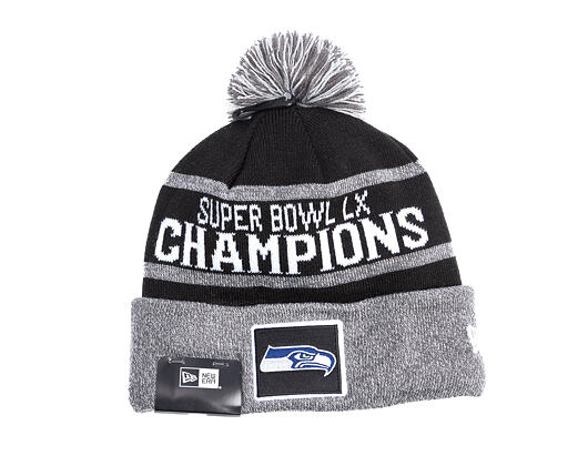 Beanie New Era - NFL 2025 Champs Parade Knit - Seattle Seahawks - Team Color