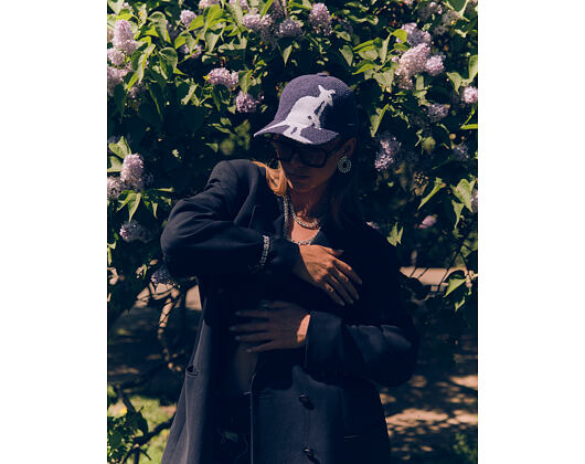 Cap Kangol - Retro Bermuda Big Kroo Spacecap - Hazy Indigo