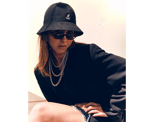 Kangol K2094ST Tropic Casual Black BK001 Bucket Hat