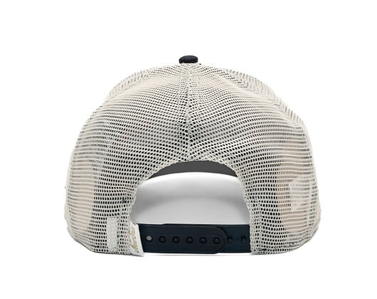 Cap New Era - Branded Wild West Patch 9FORTY M-CROWN A-Frame Trucker - Cream / Navy