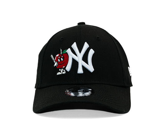 Kids Cap New Era - MLB Icon 9FORTY - NY Yankees - Black / White