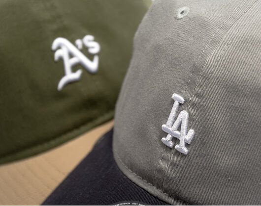 Cap New Era - MLB Mini Logo Washed Contrast 9TWENTY - LA Dodgers - Grey / Navy