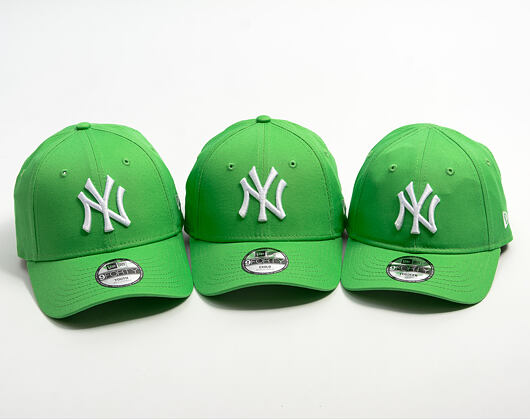Kids Cap New Era - MLB Essential 9FORTY - NY Yankees - Green / White