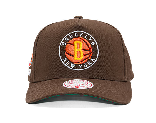Cap Mitchell & Ness - NBA - Chestnut Peak - Brooklyn Nets - Brown