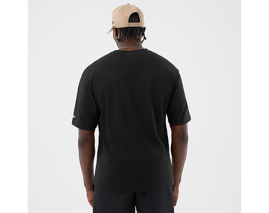Tee New Era - Branded Oversized Graphic Tee - Black