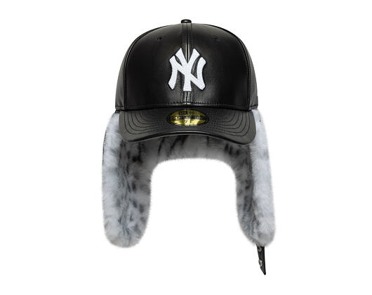 Cap New Era - MLB Image Drop Faux Fur Dog Ear 59FIFTY - NY Yankees - Graphite