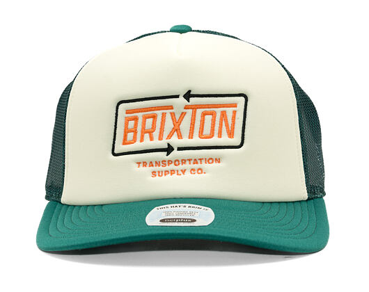 Cap Brixton - Caldwell Np Hp Trucker Hat - Primal Green/Whitecap/Primal G