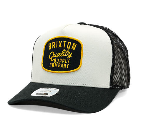 Cap Brixton - Hubal C Np Mp Trucker Hat - Black/Off White/Black