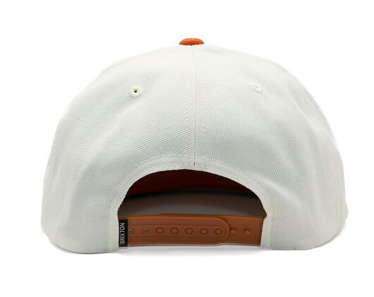 Cap Brixton - Oath Iii Snapback - Off White/Burnt Orange
