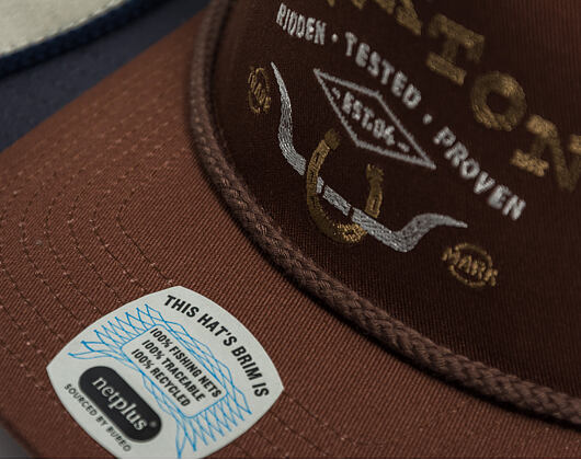 Cap Brixton - Beekman C Np Mp Trucker Hat - Brown/Brown
