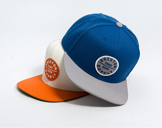 Cap Brixton - Oath Iii Snapback - Blue/Light Grey