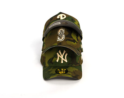 Cap New Era - MLB Ripstop Camo 59FORTY - Seattle Mariners - Woodland Camo
