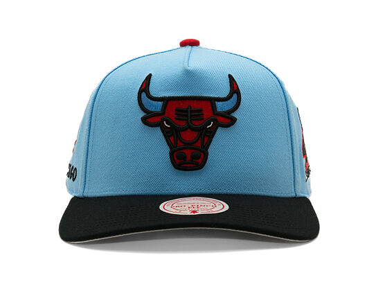 Cap Mitchell & Ness - In The City - NBA - Chicago Bulls - Light Blue