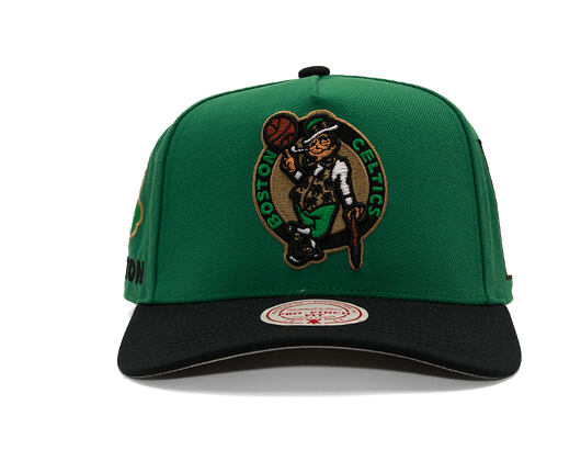 Cap Mitchell & Ness - In The City - NBA - Boston Celtics - Green