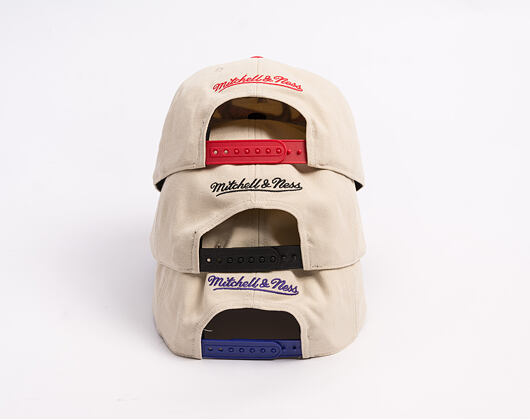 Cap Mitchell & Ness - Off Tilted - NBA - Los Angeles Lakers - Off White