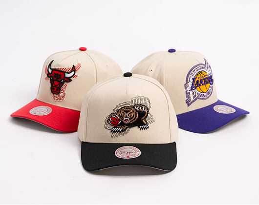 Cap Mitchell & Ness - Off Tilted Hwc - NBA - Vancouver Grizzlies - Off White