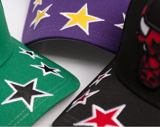 Cap Mitchell & Ness - Shining Stars - NBA - Los Angeles Lakers - Purple