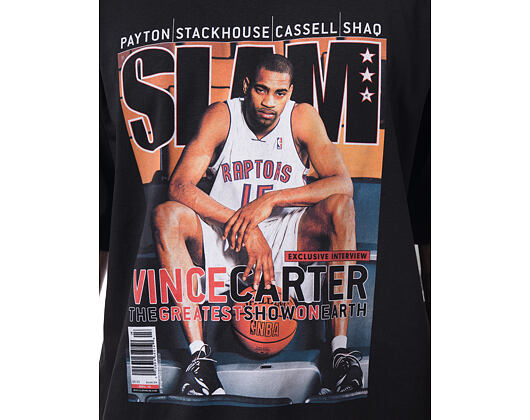 Tee Mitchell & Ness - Boxy Slam Tee - NBA - Toronto Raptors - Vince Carter - Black