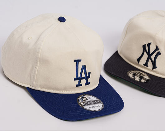 Cap New Era - MLB "2 Tone Washed" 19TWENTY - LA Dodgers - Chrome White / Team Color