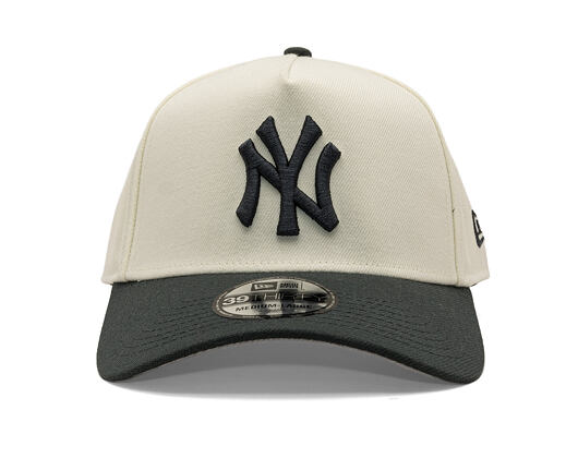 Cap New Era - MLB "2 Tone" 39THIRTY - NY Yankees - Chrome White / Steel