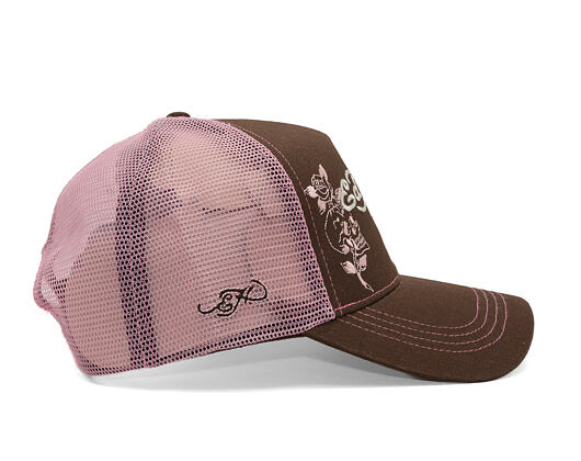 Cap Ed Hardy - Skull And Roses 5 Panel Trucker Cap