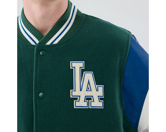 Jacket New Era - MLB Varsity Jacket - LA Dodgers - Cilantro Green