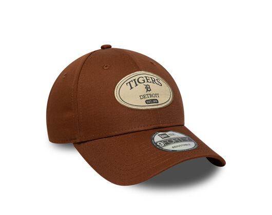 Cap New Era - MLB Patch 9FORTY - Detroit Tigers - Deep Auburn