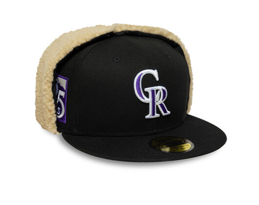Cap New Era - MLB World Series Cooperstown Dog-Ear 59FIFTY - Colorado Rockies - Black