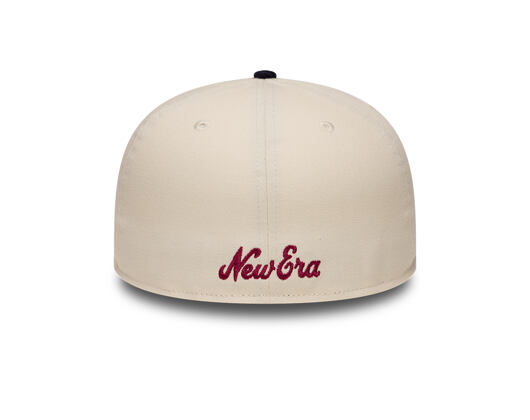 Cap New Era - Branded Patch Cord 59FIFTY - Cream / Navy