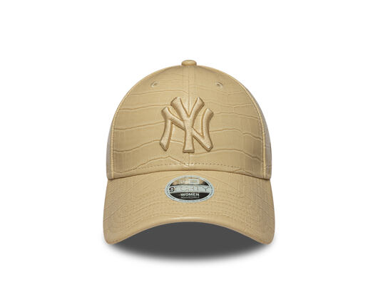Womens Cap New Era - MLB PU Pattern 9FORTY - NY Yankees - Stone