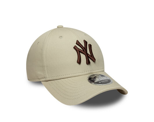 Cap New Era - MLB 9FORTY M-CROWN - NY Yankees - Stone / Deep Auburn