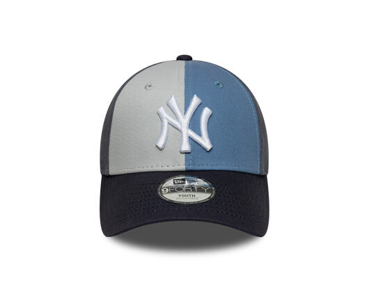 Kids Cap New Era - MLB Color Block 9FORTY - NY Yankees - Navy / Blue