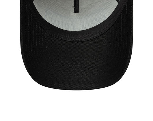 Cap New Era - Branded Licence Plate 9FORTY A-Frame Trucker - Black / Stone