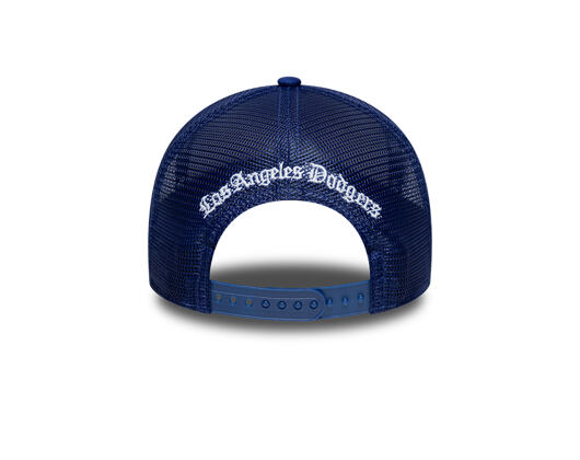 Cap New Era - MLB Wordmark 9FORTY A-Frame Trucker - LA Dodgers - Royal